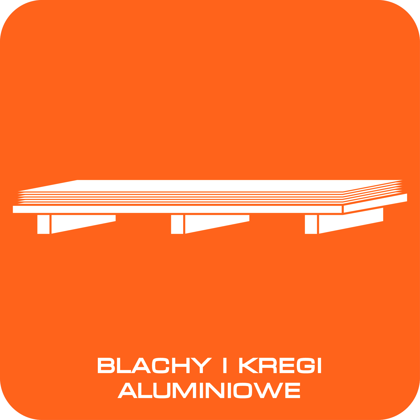 mono blachy i kręgi aluminiowe